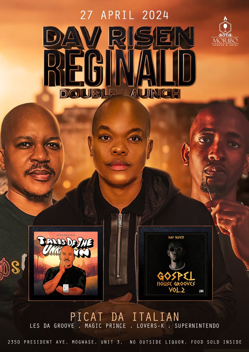 magicprince's tweet photo. #GroovySaturdays #DoubleLaunch feat @PicatDaItalian #GospelHouseGrooves2 @DavRisen #TalesOfTheUnknown @Moribo_Lounge #Mogwase https://t.co/nxeJiWpwbb
