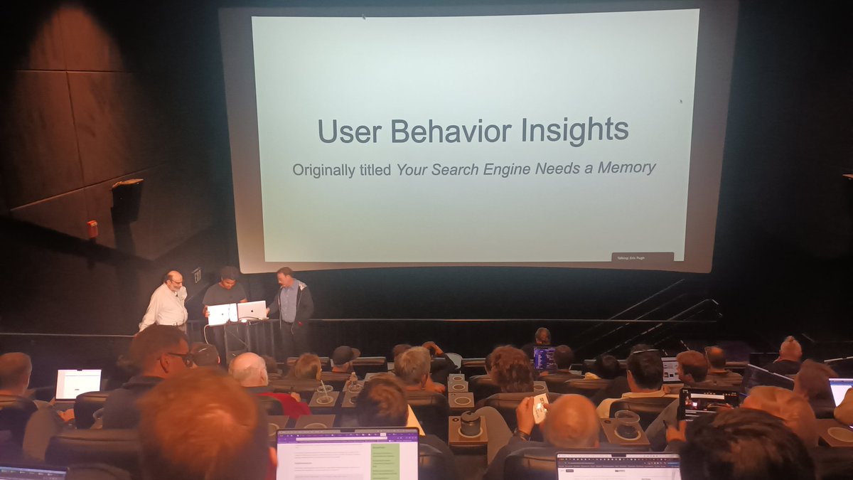 Another talk with an OSC client - @OpenSearchProj - on User Behaviour Insights #haystackconf