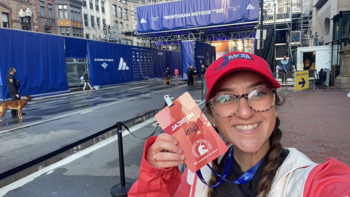 WELadyRaiderSoc's tweet photo. DUBEAST trainer Gabi Fernandez  checked in to support the runners of the Boston Marathon! We appreciate you showing how awesome you are and representing Wylie East Athletics!
#DUBEAST https://t.co/1tzfT47p5F
