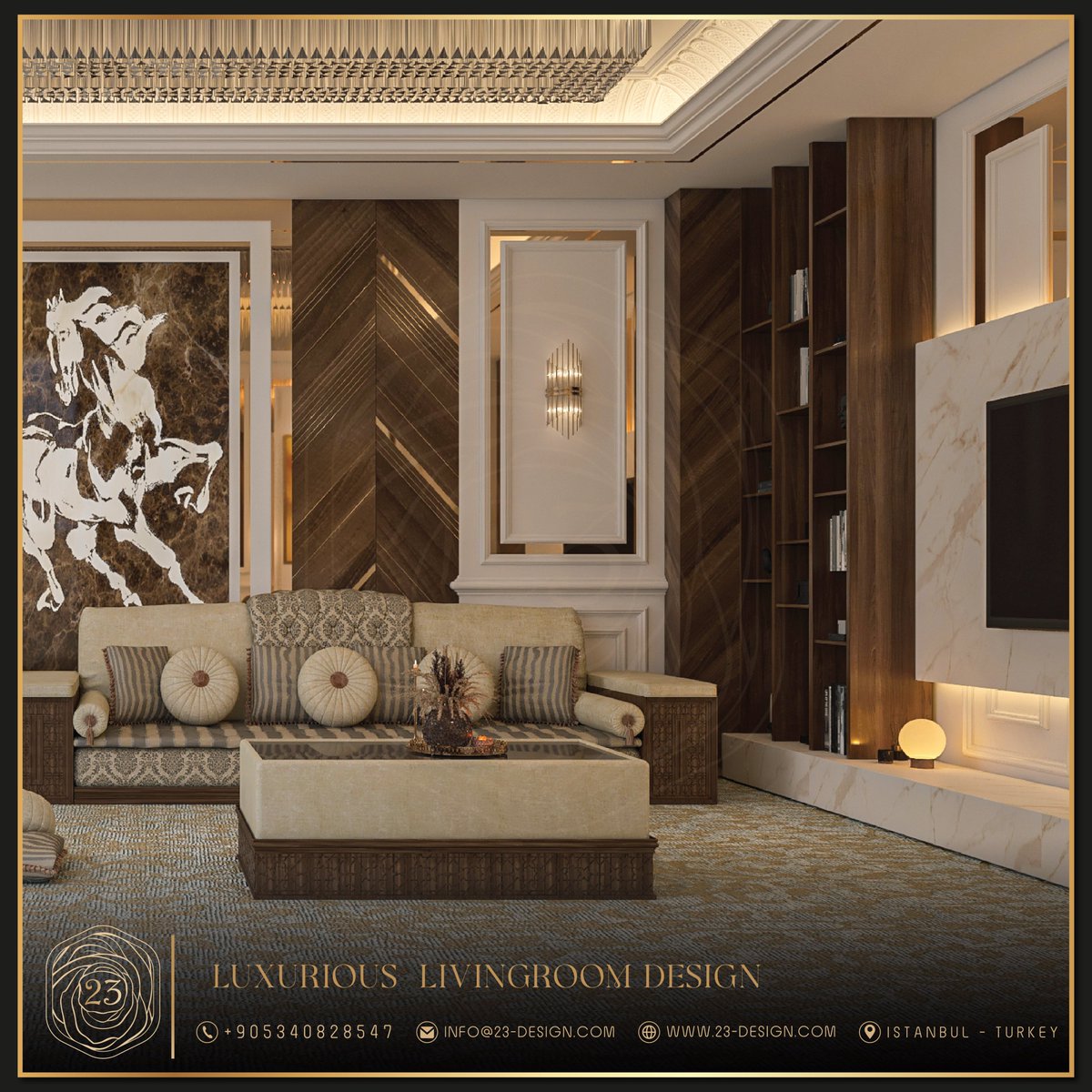 Luxurious Livingroom design
DESIGN BY 23 INTERIOR DESIGN
@23interiordesign.tr
@23_interior_design
‌+90-534-082-85-47⁩
Wa.Me/905340828547
#interiordesign #design #interior #homedecor #architecture #home #decor #interiors #homedesign #art #interiordesigner