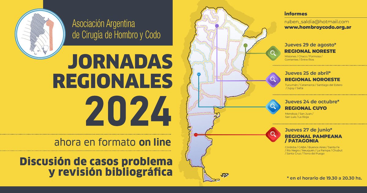 Manaña a las 1930 inscribirse en :
eventbrite.com.ar/e/jornadas-reg…