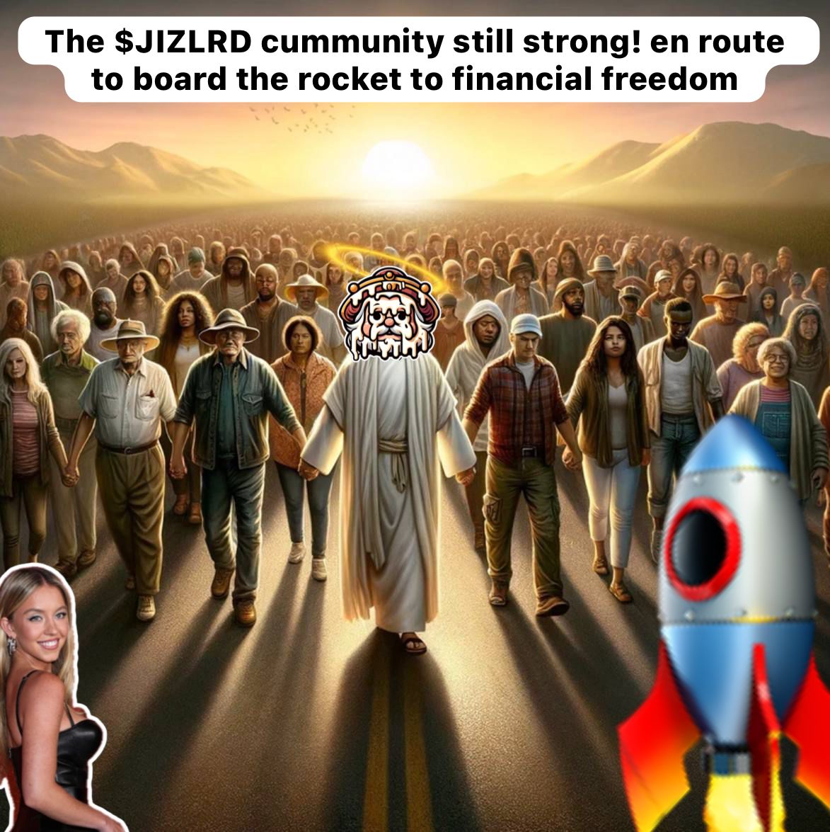 The $JIZLRD  community still strong!🙏🚀💎🙏