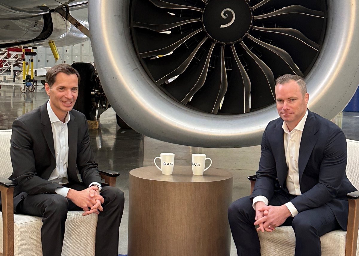 Jay Pereira and I needed a nice, quiet spot to catch up on our government business. Stay tuned…
@AARCORP 
#BestTeamInAviation