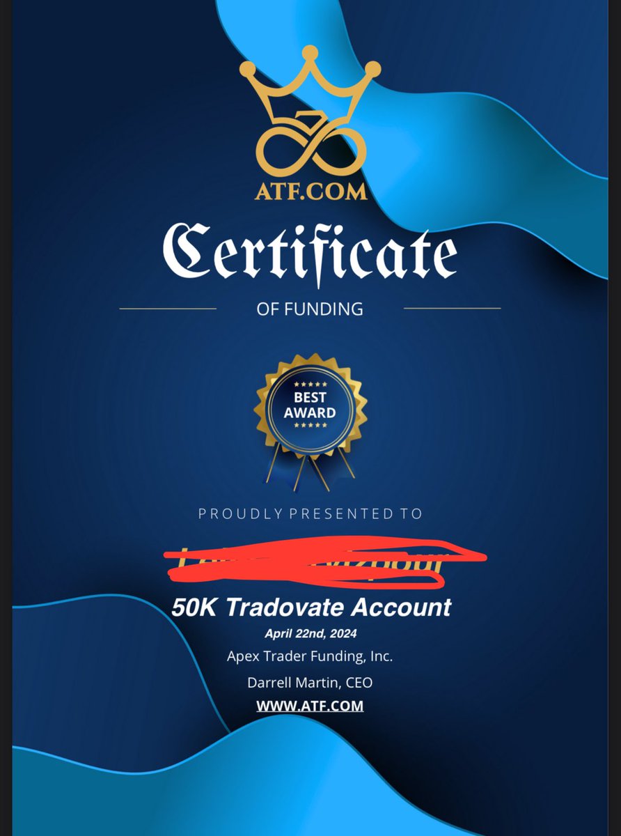 been a minute. 

currently trading on a 50k PA that i passed last week. 

learned a lot throughout the month of April. 

Thread of lessons learned: