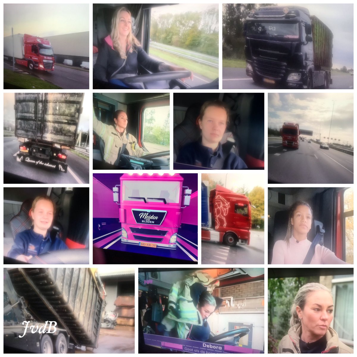 Meiden die rijden nu op NPO3 PowNed respect voor deze dames 

#Meidendierijden 
“met de vlam in de pijp”