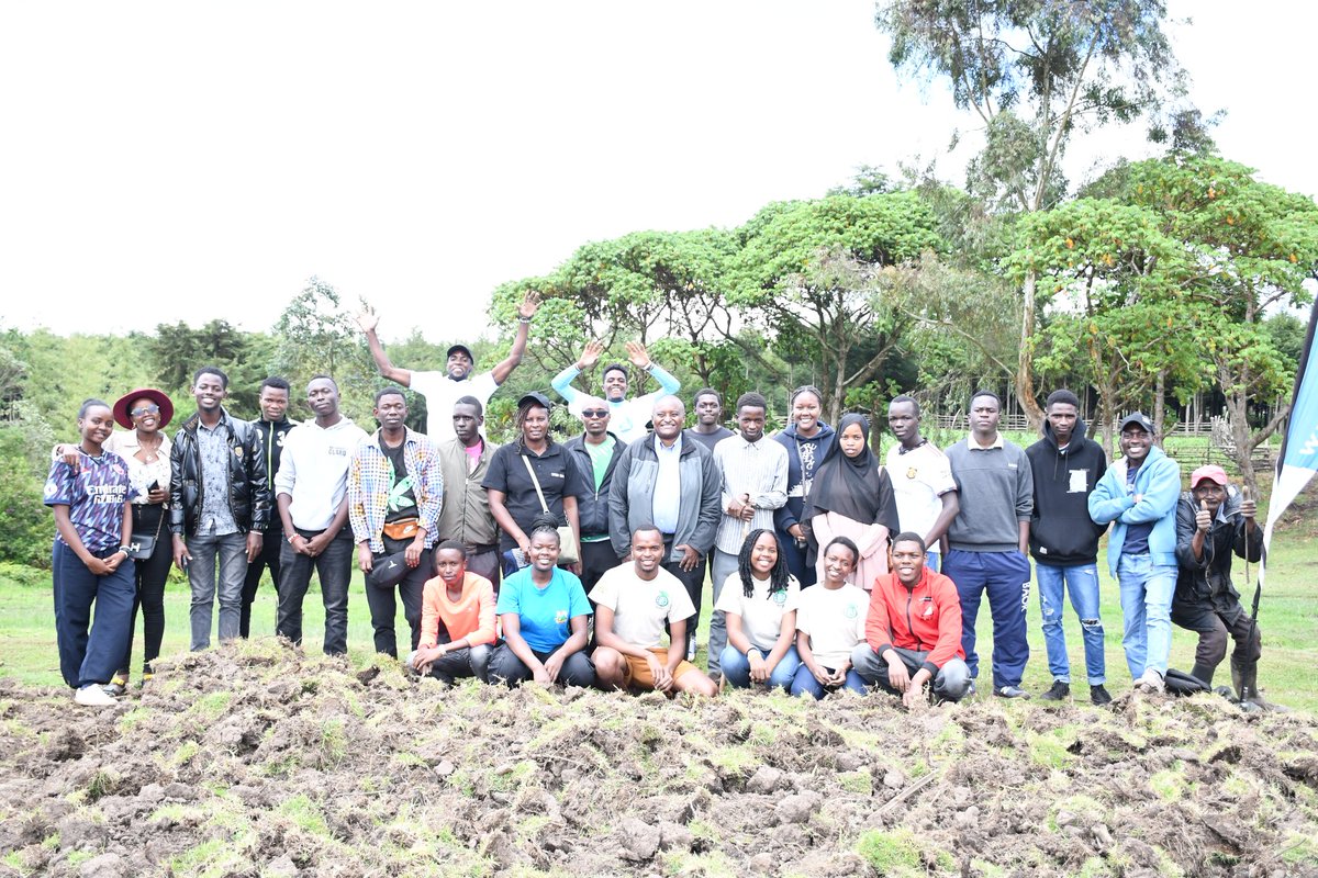 A call for climate action as we gear achieving a 30% forest cover.Kenyatta University in conjunction with Greens of Africa foundation ,Safaricom, Kenya Forest Service partnering with Kenya Defence Forces and the community dwellers adjacent to Kinale Forest dancing to the tune.