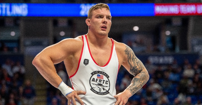 FloWrestling's tweet photo. Wyatt Hendrickson is returning to college wrestling next season with a new team. The United States Air Force cleared the two-time All-American to use his COVID year after exhausting his four-year eligibility with the Air Force Academy and Hendrickson has entered the portal.