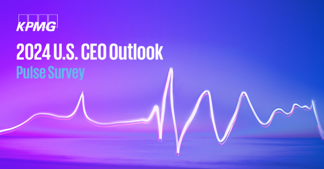 How are CEOs navigating risks such as geopolitics, cyber & structural changes to the U.S. economy, while responsibly scaling Generative AI to fuel growth? 100 U.S. CEOs share their strategies in this year's #CEOoutlook Pulse Survey. bit.ly/4aOLnHZ