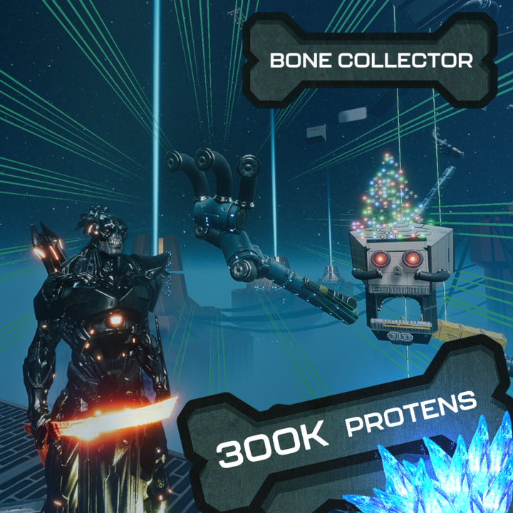 New user-created level “Bone Collector” is live for 300k Protens! Shoutout to @emptypencils for designing our playground this week 🦴 Play free and win Protens! Protens will be convertible to @Unio_Coin 👇 unioverse.com/proving-grounds