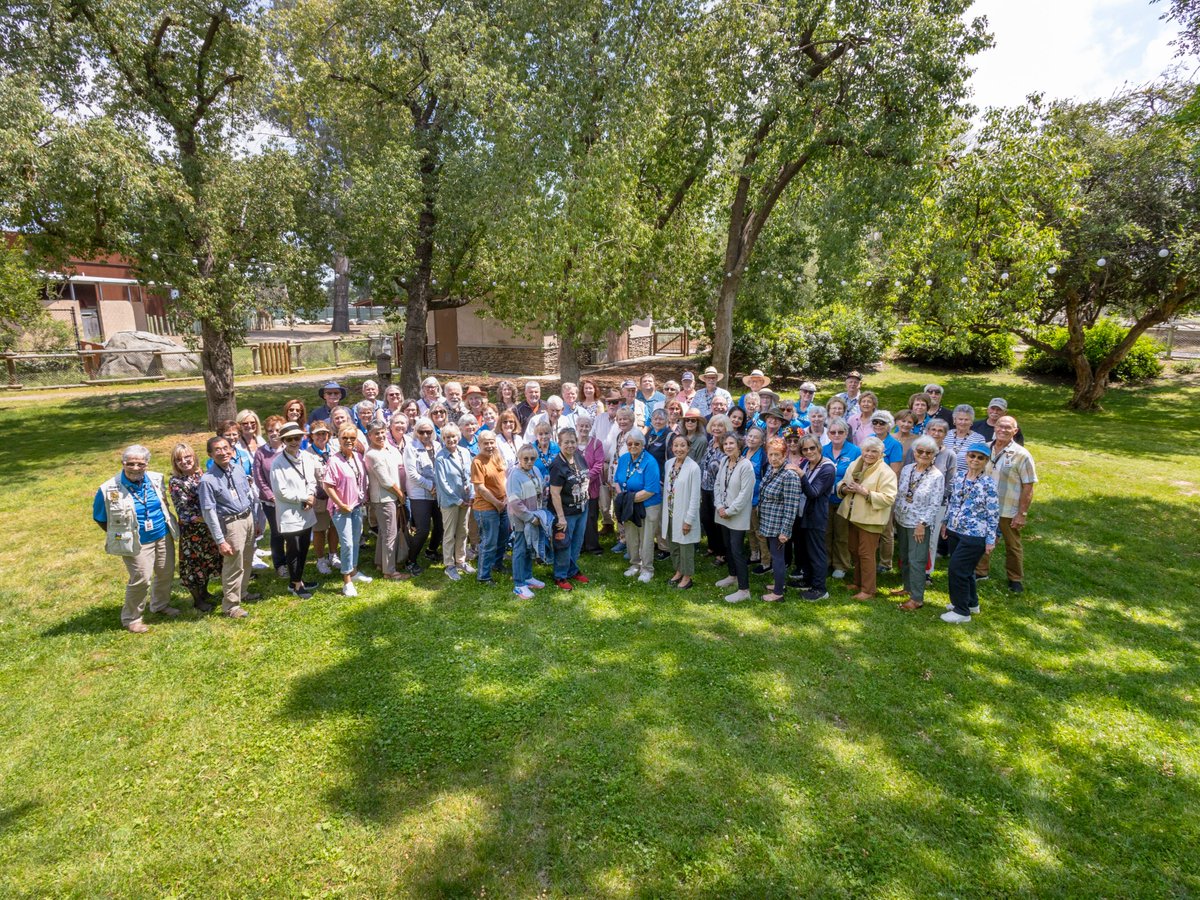 Happy #VolunteerAppreciationWeek! We are so grateful for the help & hard work that our docents perform every day here at the Zoo to ensure our guests are enriched with meaningful & memorable educational experiences. Thanks to them, there's always something new to learn at the Zoo