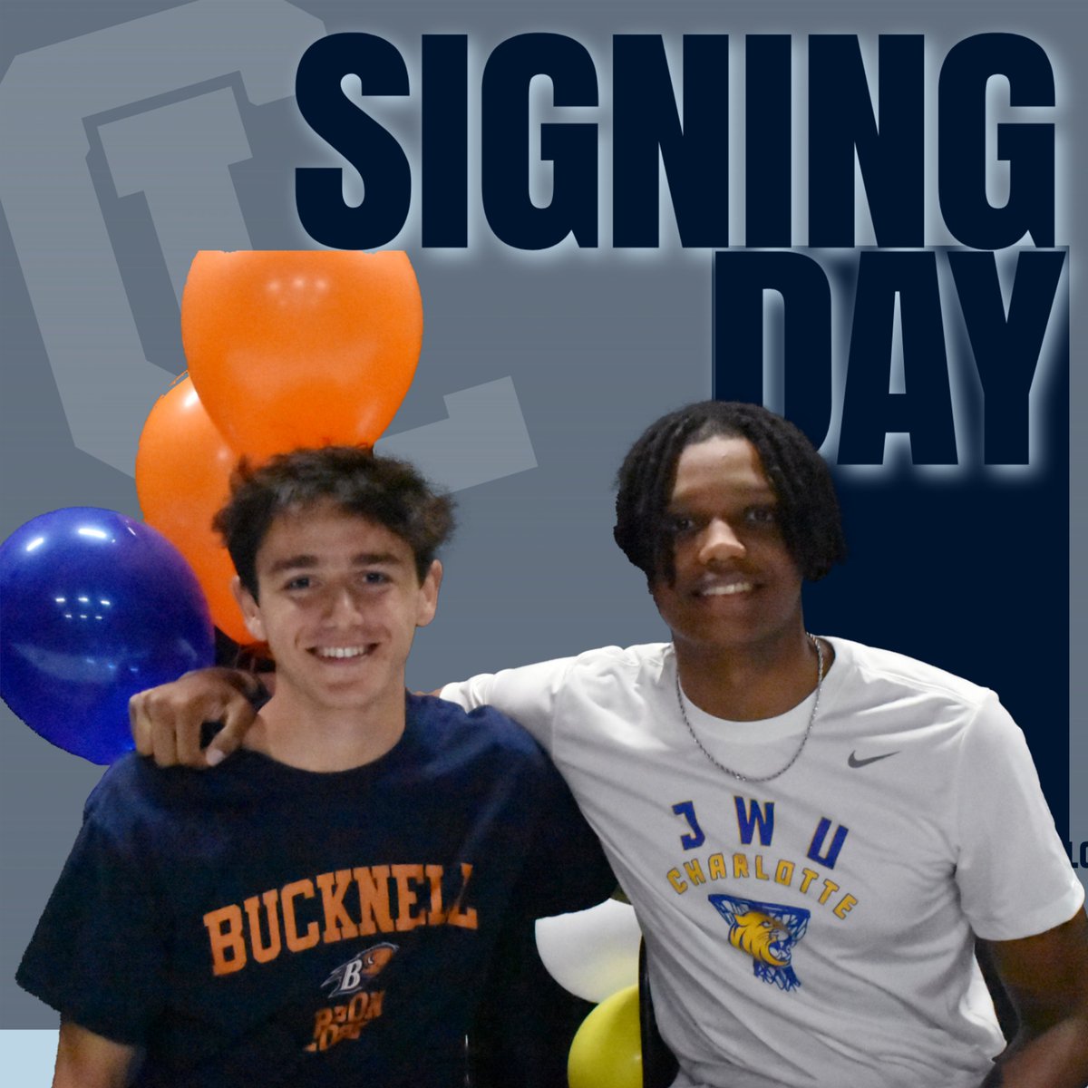 CLS_Hawks's tweet photo. This morning, we celebrated the athletic collegiate commitments made by Jackson DiRoma and Nic Levy. Read about their journey &amp; their achievements here:
https://t.co/TZ4pNcxl07

Congrats Hawks! 
@CLS_Hawks_XC 
@CLS_Hawks_Track 
@CLS_Hawks_Bball https://t.co/FCYePT25KW