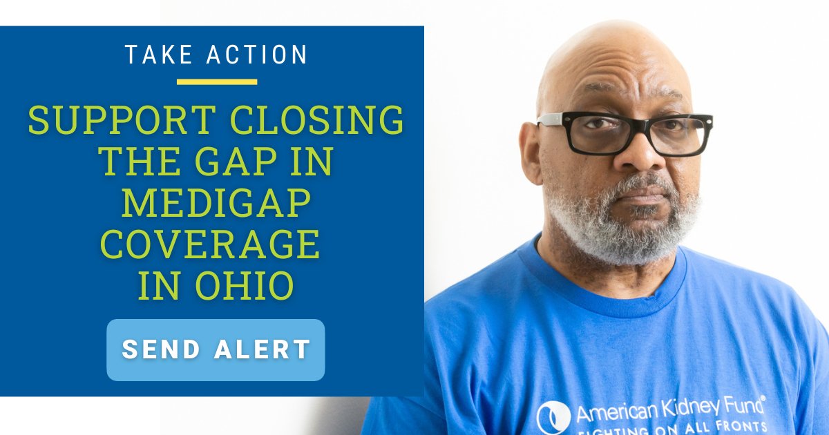 Thousands of #Ohioans depend on dialysis to treat #ESRD. H.B. 400 expands insurance availability for patients under 65 in #Ohio, which will help patients get the insurance they need. Ask your legislator to support and co-sponsor H.B. 400 today: bit.ly/499J5lj