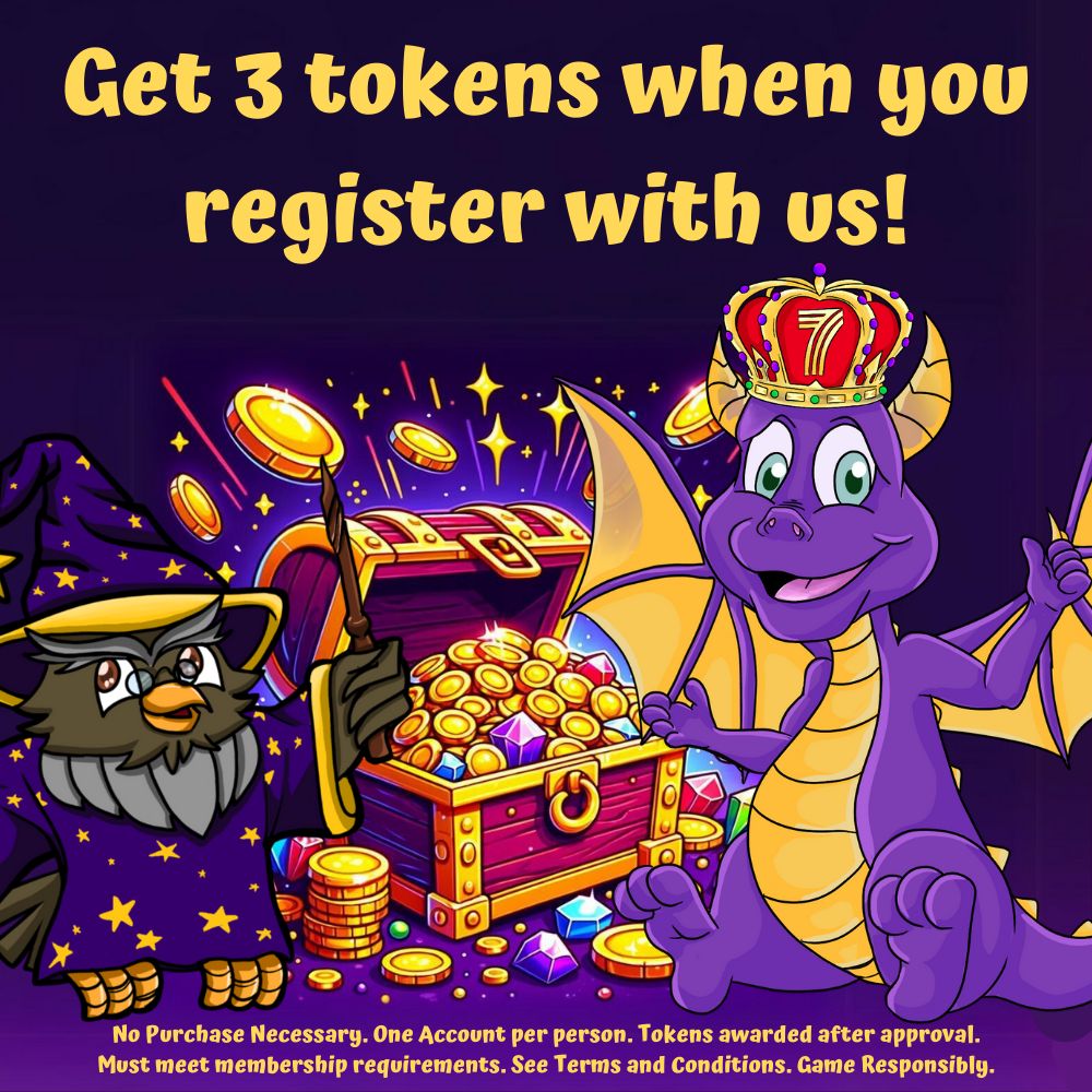 All new members get 3 tokens upon account approval at Triple Sevens. 👑 Our members are proud to be part of the Royal Family. Join us now and be part of the best gameroom! 🔥🔥🔥 buff.ly/4ak0BEO
#gameroom #SweepstakesGames