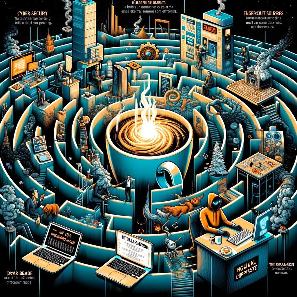 'Ever taken a trip down the dark web? Not as sinister as it sounds, but a hotspot for cyber issues. Your secrets might be an open book there. Sound scary? It should! Step up your security game with #DarkWebMonitoring. Curious?? @CyberSecHub #CyberSecurity2024 #InfoSec'