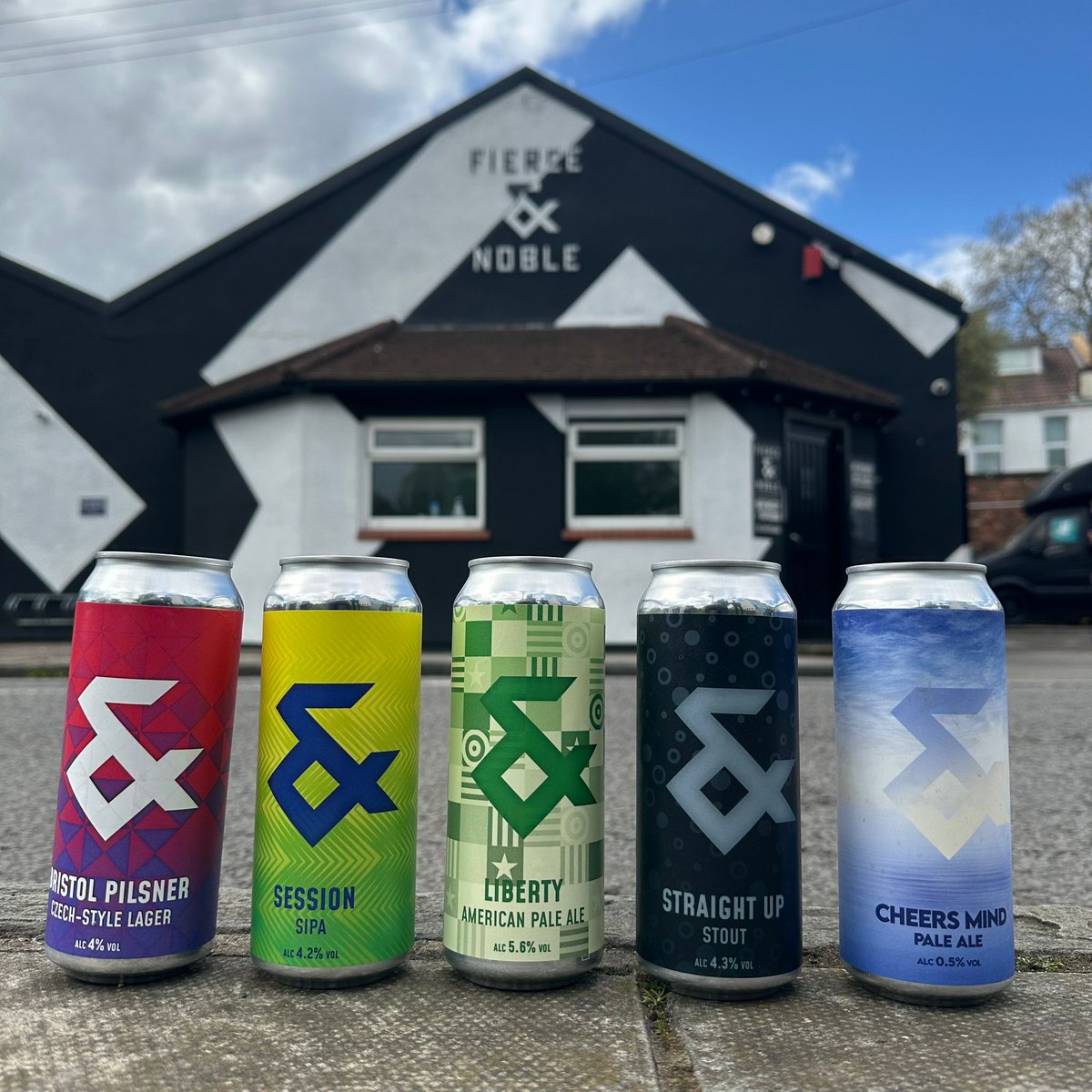 fierceandnoble's tweet photo. Cheers to the fresh, modern makeover of Fierce &amp; Noble Brewing! Embrace our iconic logo and new branding that elevates your beer experience. Same exceptional taste, now with a contemporary edge. Let's raise a glass to the revamped Fierce &amp; Noble! https://t.co/iq2Gd9L8F0