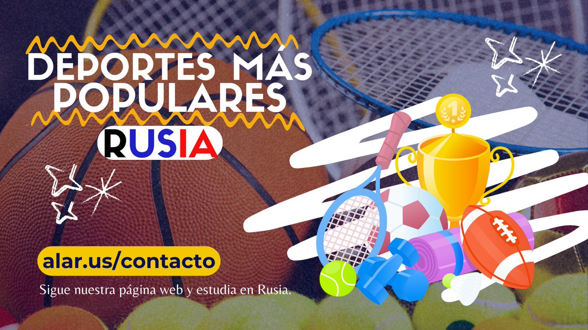 ALAR001's tweet image. 👉Deportes más populares en Rusia. 👀¿Estás listo para llegar a las ligas mayores?🏆⚽
#ALAR #Rusia #Deportes #estudiar #futbol
