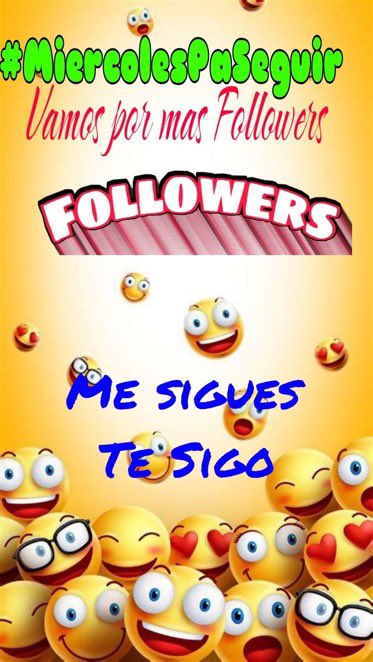 @MonicaSanc57633 @millo_moni @WarriorDaih @carher0663 @cano271201 @guwevara @giosuemendoza @Paolita01906272 @SUSYHURTADO5 @ChichoFilosofar @Gomez7105 @Aracely54051891 @yoli_gotitaymar @Misael004 @GigaKarlos @SusyHurtado3 @HectorJTrevinoT @HadaAzul2714 @Alberto87771040 @1XP8M3ARN7 @torresgustavot1 @Almis_39_Cgs @JaviMaxHR @GabrielZoboli1 @Sara45127489 @Cecyfnbrazilskr @CHARLY_822 @lilith_1011 @sa79_lo @Vans_LF @RafaelALunaA1 @Rouss00303443 Gracias Moni 😀 #MiercolesPaSeguir 🗣️ 𝓖𝓪𝓷𝓪 𝓢𝓮𝓰𝓾𝓲𝓭𝓸𝓻𝓮𝓼 𝓡𝓮𝓪𝓵𝓮𝓼 ✅ Dinámica Warriors @tatysolcito @ElderAcost @teamdinamicas @Danijose69 @LavorattoIvonne @Fabrizio_Cobo @TolasariaA2111 @BirnCardoso @IcelaLaureano @Support_Dylan2 @atoyac123 @ApureSniet16319