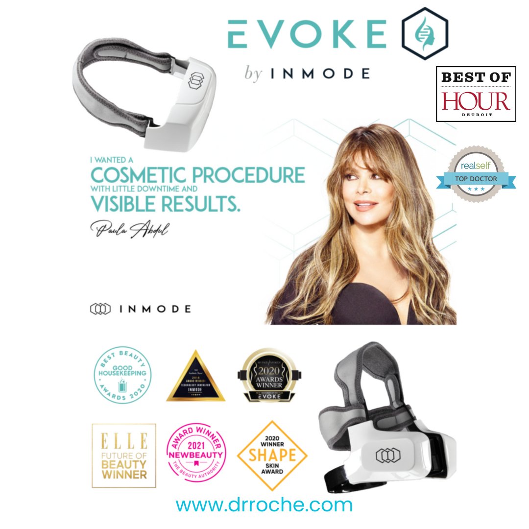 Evoke treatment uses radiofrequency energy to stimulate collagen production and tighten the skin, resulting in a more youthful appearance 🤩
☑️Non-Invasive
☑️No Pain
☑️No Downtime
📱248.338.1110