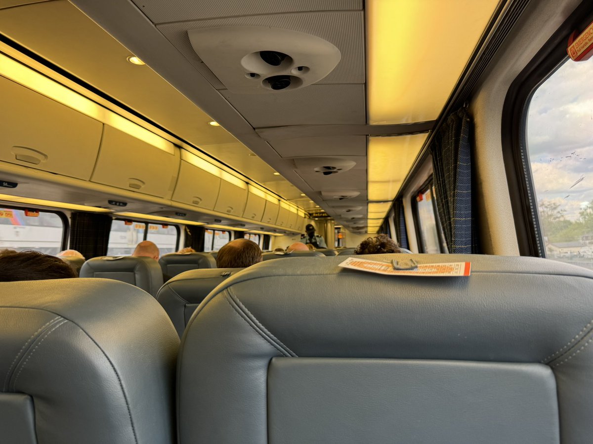 My current view! Sorry <a href="/AmericanAir/">americanair</a> - taking <a href="/Amtrak/">Amtrak</a> this time to NYC. #SalesforceTour here I come! <a href="/salesforce/">Salesforce</a>