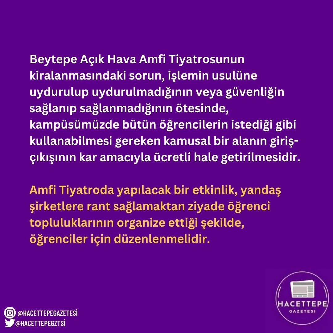 📣📣📣 SKSDB, AMFİ TİYATRONUN KİRALANMASINA KARŞI METİN YAYINLAYAN TOPLULUKLARI ÇAĞIRDI!