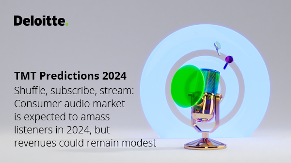 #AudioEntertainment formats are hitting high notes with consumers, but increasing profits remains challenging for some providers. Will this change the way #Audio content is engaged? #DeloittePredicts deloi.tt/3uKczYe