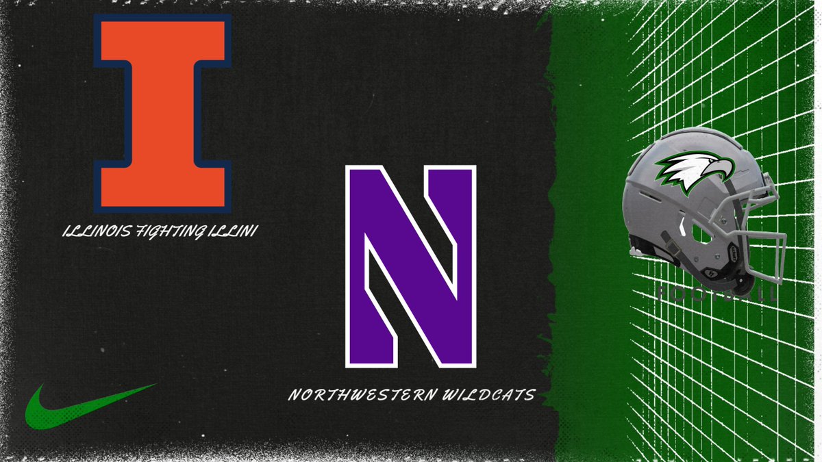 Thank you @IlliniFootball and @NUFBFamily for stopping by and visiting our student-athletes! @CoachTurnquist @MyZvilleSchools @ZCSeagles @zyfleagle