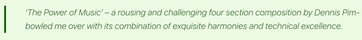 The first review of <a href="/SPSingers/">Selly Park Singers (Now on Bluesky)</a> Spring 2024 Concert ‘The Power of Music’ is in…

Read the full review here:

sellyparksingers.co.uk/concert-review…