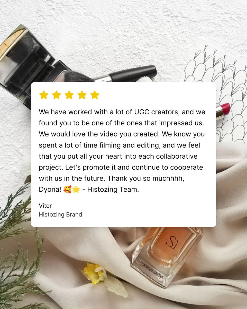 I received this lovely testimonial from one of my clients! This is extremely touching to me 🥹
#ugc #ugccommunity #ugccreatorsneeded