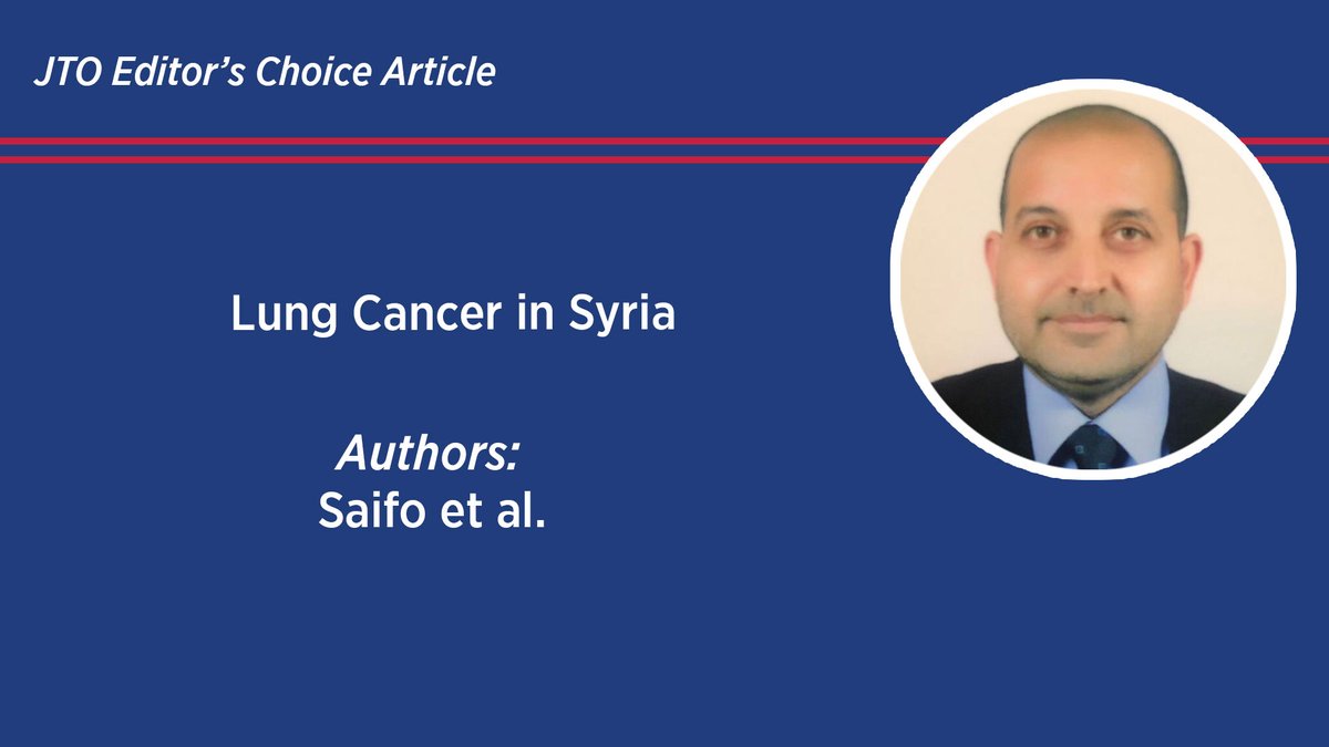 Syria, a country wrought w/conflict for over a decade, has faced significant obstacles in their healthcare system for years. Read about the nation's current state of #lungcancer care in this month's Lung Cancer Worldwide article. bit.ly/3vXA4OJ @MousaMAlali @MaherSaifo