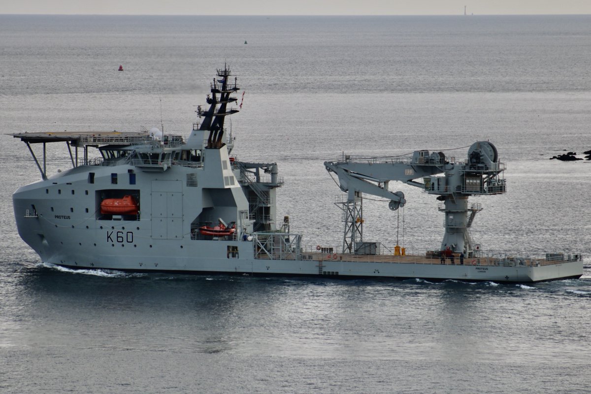 Rockhoppas's tweet photo. @RFAProteus outbound in the Sound early this evening with @HMSStAlbans and @HMSCattistock near the breakwater with Dutch frigate HNLMS De Ruyter &amp; German Corvette FGS Ludwigshafen am Rhein at anchor: https://t.co/pLuXXL8LNe
contact@westwardshippingnews.com https://t.co/mpC02QB8qB