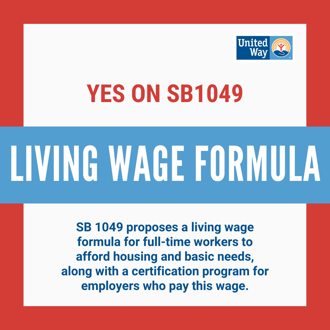 Full-time work should cover necessities like rent, groceries, and transportation. #SB1049 reveals regional living costs. Let's back it for economic fairness!