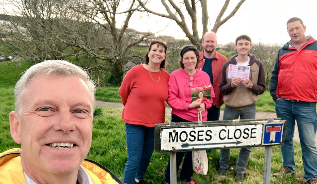 Great to be out canvassing for plymouth labour in southway ward. Lots of positive feedback for labour at thd local elections may 2nd. Vote Carol ney for southway ward.#plymouthlabour, #LabourDoorstep 🎯