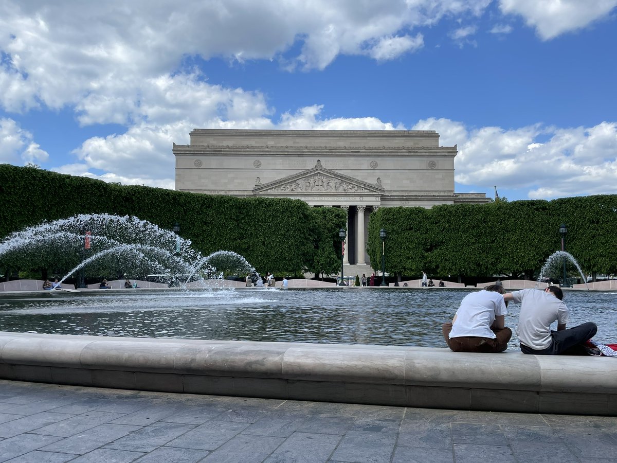 Lovely day in DC today! If all goes well, Federal #UAP records will end up here at the National Archives, as per the FY24 NDAA. #EndUAPSecrecy #ufotwitter