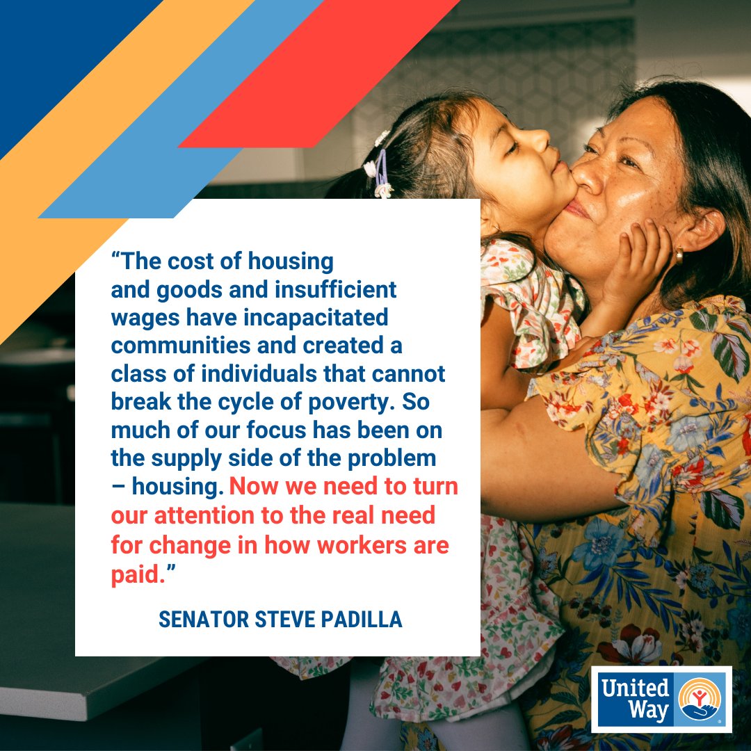 Thank you, @SenStevePadilla, for advocating for a fairer CA! With #SB1049, we'll understand the real costs of living, while supporting businesses committed to equitable wages. #United4LivingWage