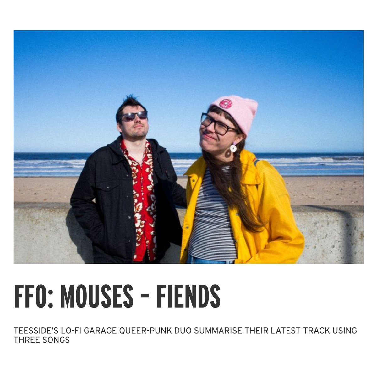 Did a FFO feature for the wonderful @narc_magazine and named 3 songs that directly inspired our latest single ‘Fiends’. Featuring @WAVVES, @brandicarlile and The White Stripes. …and a little extra @BillyTalentBand!! Have a read here!! narcmagazine.com/ffo-mouses-fie…