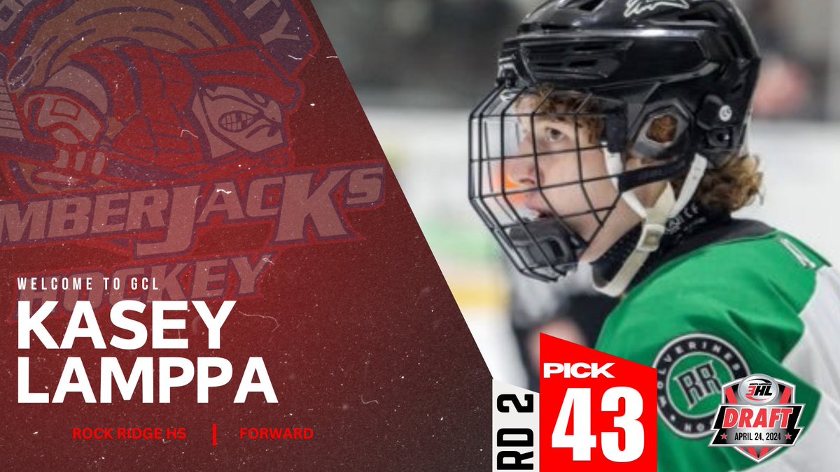 Welcome to Granite City, Kasey Lamppa!

Lamppa played for the Rock Ridge HS where he put up 41 points in 23 games.