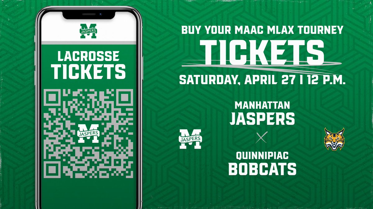 .@MAACSports Men's Lacrosse Tournament Opening Round Tickets on Sale Now! *Online only sales* 🎟️ tinyurl.com/2cmjjhwc