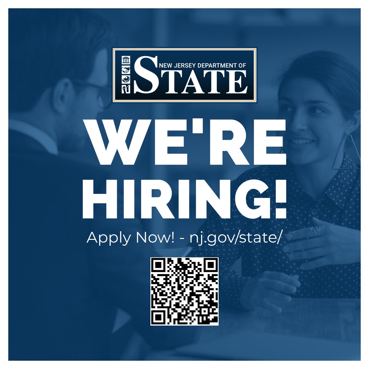 Considering a Career Change? Public Service may be for you! #jobalert nj.gov/state/dos-empl…