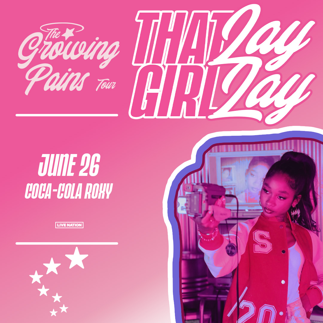 ⭐️ JUST ANNOUNCED ⭐️ That Girl Lay Lay - The Growing Pains Tour on June 26! 🎫 Public onsale: Friday, Apr 26 at 12PM: livemu.sc/3QgeJGW