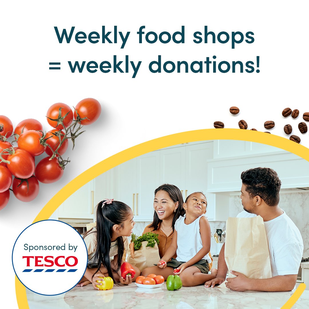 Time is running out to win back the cost of your weekly food shop! 🛒 Simply shop with Tesco, Morrisons, ASDA, Sainsbury’s, Waitrose, Iceland, and Ocado through easyfundraising this week to be in with the chance of winning 🥑🍇 bit.ly/3vld1gx