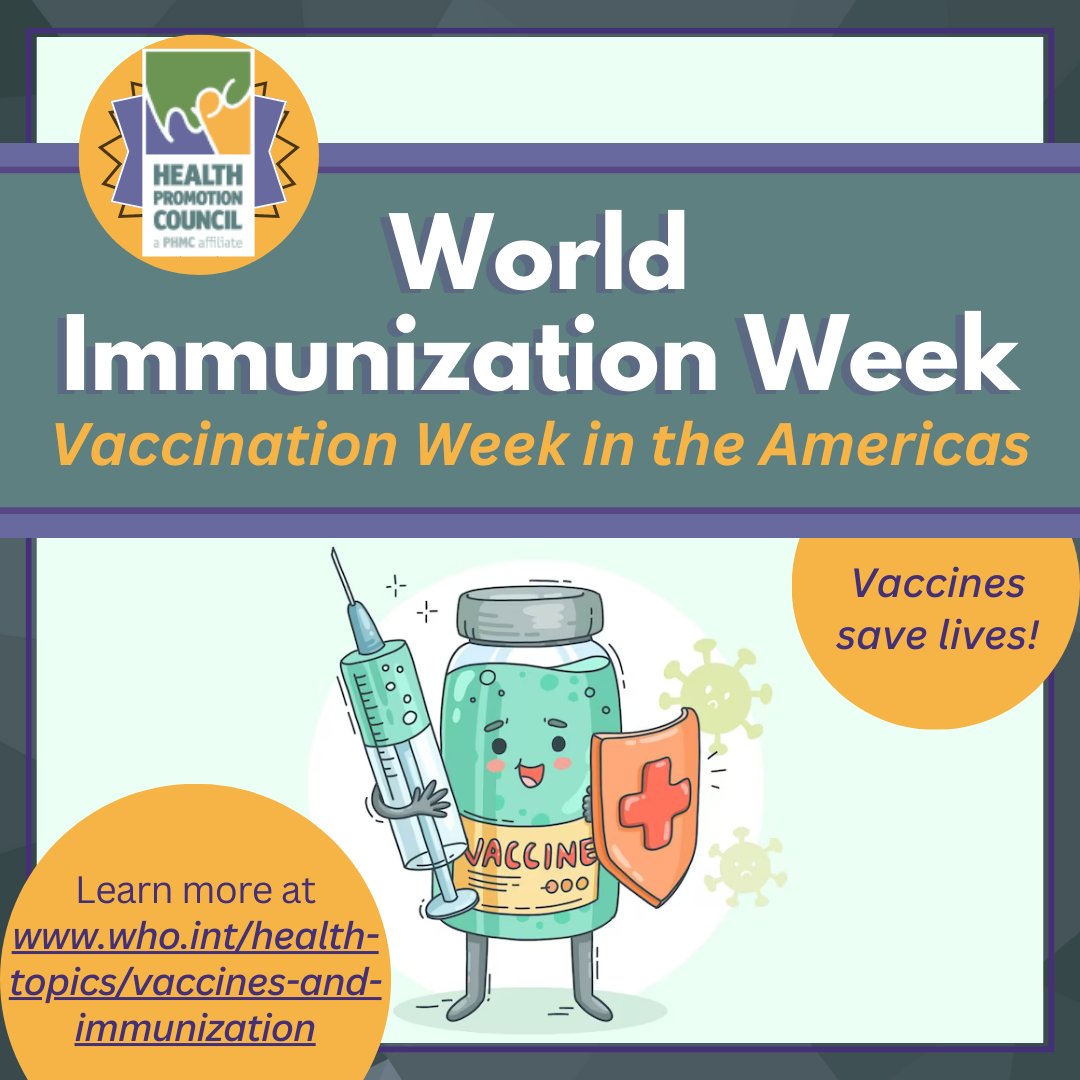This week is #WorldImmunizationWeek and Vaccination Week in the Americas. Now is a prime moment to re-emphasize the power of vaccines in safeguarding public health and call upon everyone to prioritize protection through vaccines.

#GetVaccinated #VaccinesSaveLives