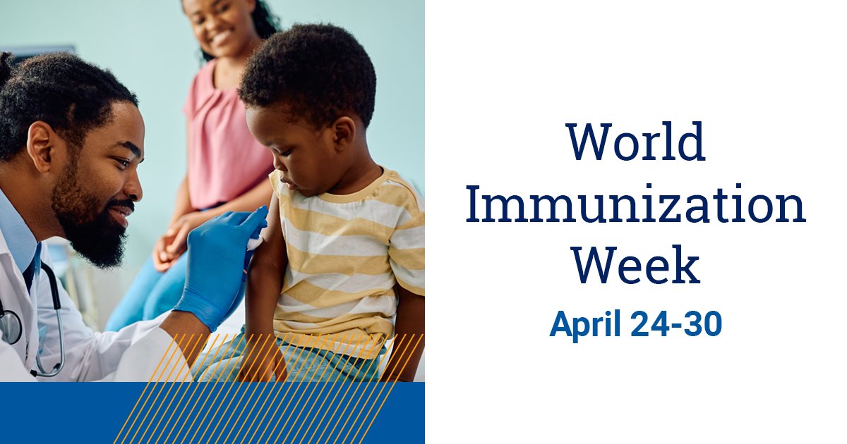 🌍💉 This World Immunization Week, let’s advocate for equitable access to vaccines globally, ensuring every community can benefit from these life-saving measures. Please join us in striving to close the immunization gap and build a healthier future for all. 🌏✨ #equityforall