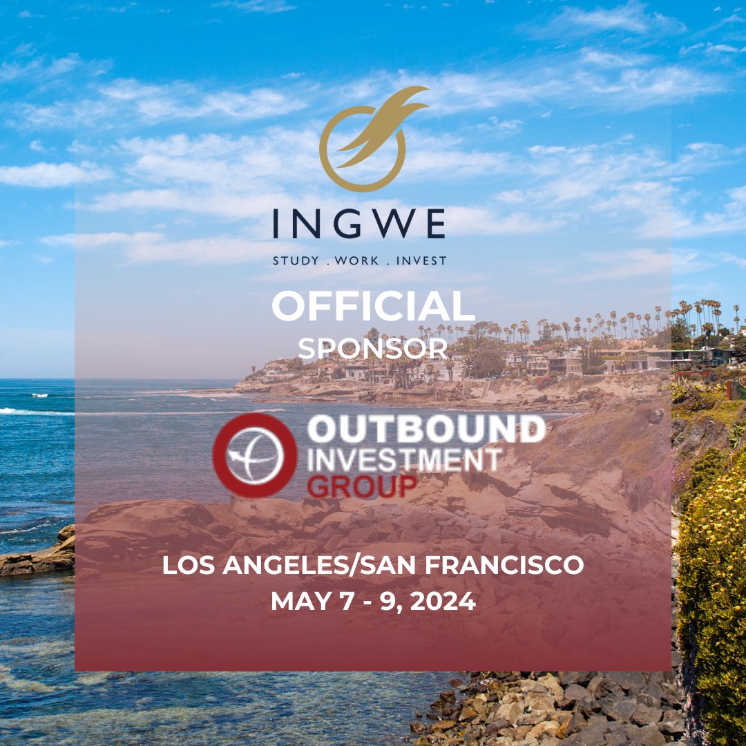INGWE is proudly sponsoring Outbound Investment Los Angeles & San Francisco happening on May 7th and 9th! 

Don't miss out on this event! 
Join us > hubs.ly/Q02tT-K40

#SponsorSpotlight #INGWE #OutboundInvestment #LA #SF