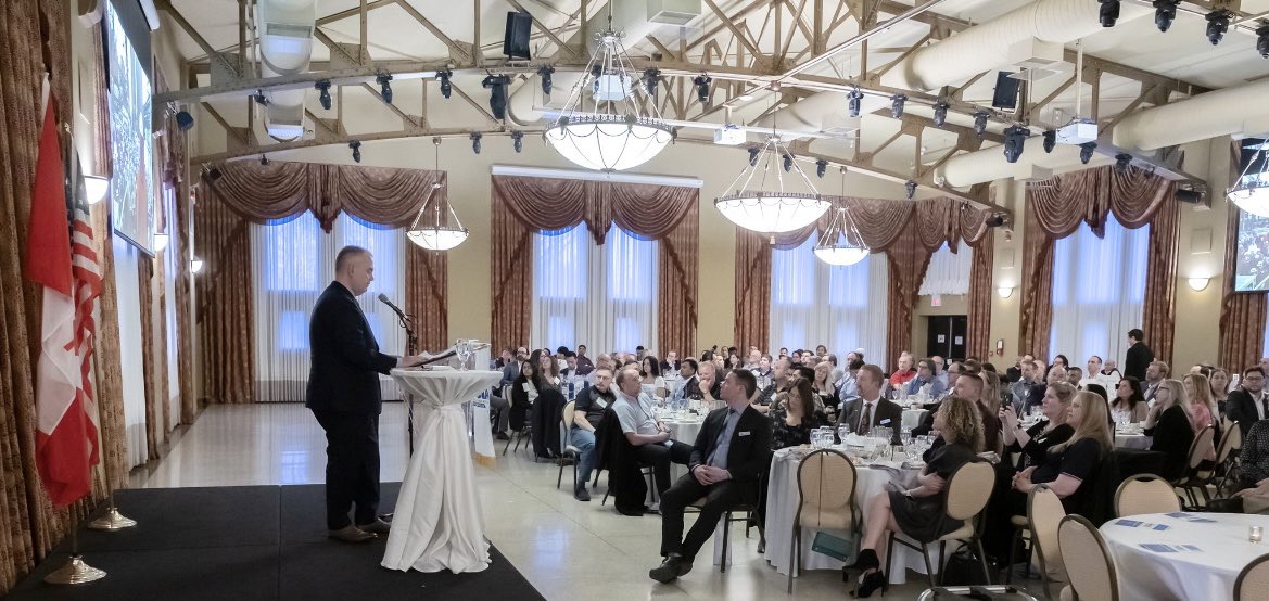 Our President and CEO, Ron Bedard, recently spoke at the @AISTech Northern Chapter's tradeshow and dinner in Hamilton. With a theme of people and a dash of our technical achievements, Ron's talk shone a light on what makes our company different and celebrated our bright future.