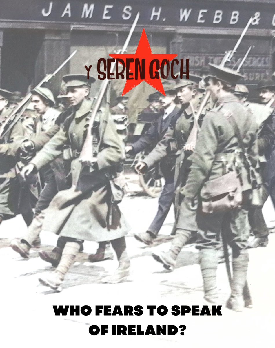 ‘Who Fears To Speak Of Ireland?’ - a new article from Y Seren Goch Read here: welshundergroundnetwork.com/2024/04/24/who…