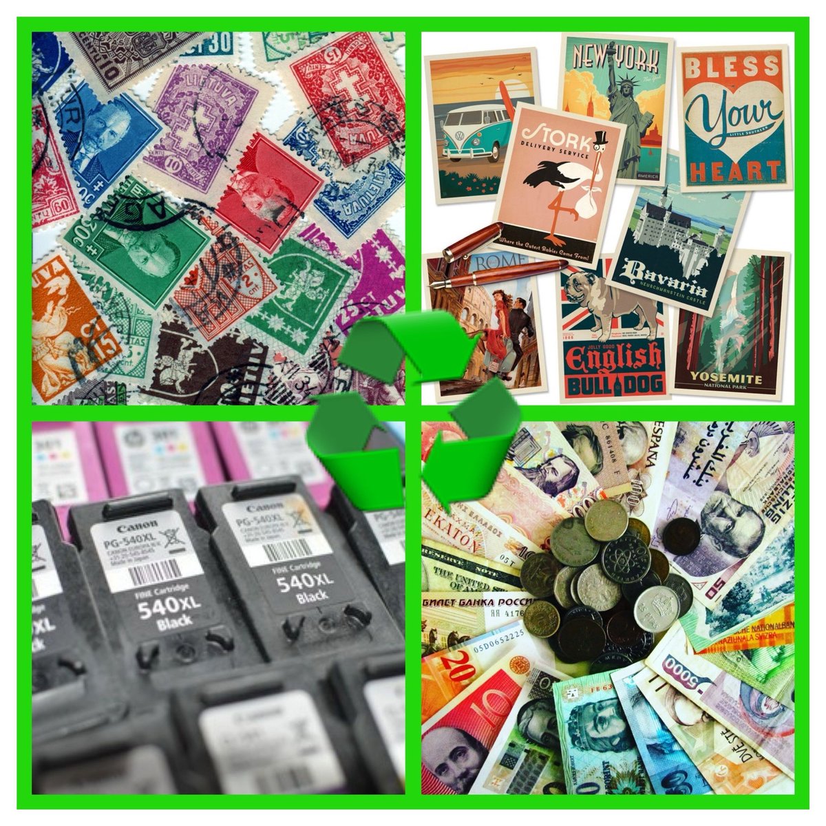 Phoenix Professional Development are collecting:

♻️ used stamps

♻️ postcards

♻️ foreign currency

to raise vital funds for @AmnestyUK.

For more info, please message @phoenixprodev.

#CharityHour