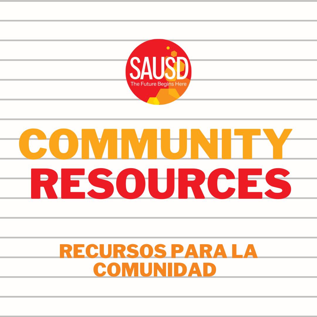 🗒🥗🍎 Looking for covid resources and to connect with groups that provide free groceries, diapers, parenting workshops, and more? Check out this week's flyer round-up for details on these and other helpful resources: bit.ly/3w5kwbu

#WeAreSAUSD #SAUSDBetterTogether