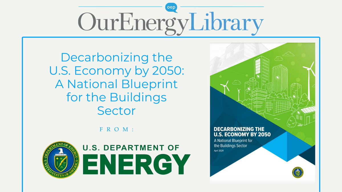 This @ENERGY report includes action the federal government can take to meet targets for increasing building energy efficiency, accelerating onsite emissions reductions, transforming the grid edge, and minimizing embodied life cycle emissions. Read: ourenergypolicy.org/resources/deca…