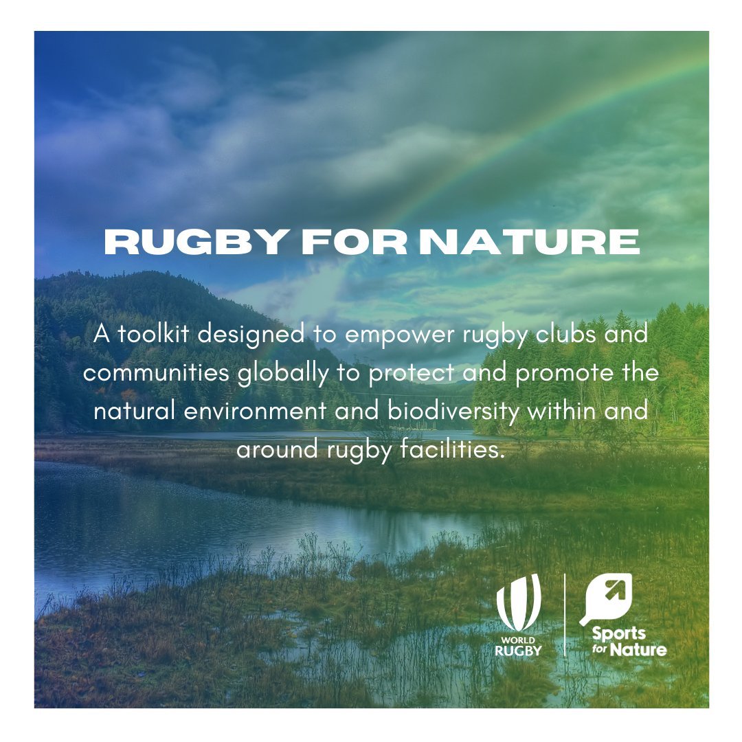 On #EarthDay, @WorldRugby launched a new initiative to minimize rugby's environmental impact, protect biodiversity, and empower global rugby communities to preserve nature.

See details here: world.rugby/news/922346/gl…