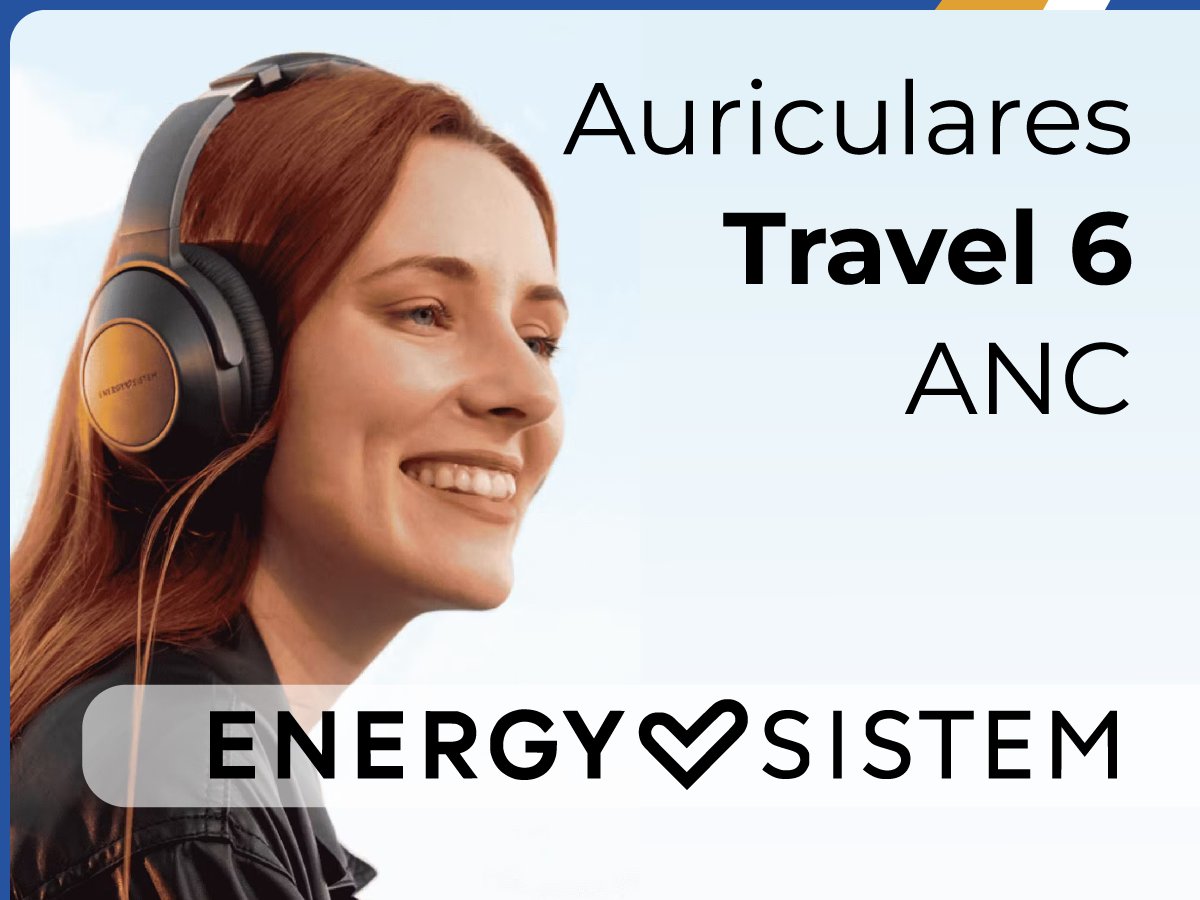 🎧 ¡Sumérgete en tu música con los auriculares @EnergySistem Travel 6! 🌟 Tu compañero perfecto para llevar tu música contigo, vayas donde vayas. 🌍

🎶 ¡Descubre los auriculares Energy Sistem Travel 6!🎵

#EnergySistem #Travel6 #MúsicaEnMovimiento #ExperienciaAuditiva